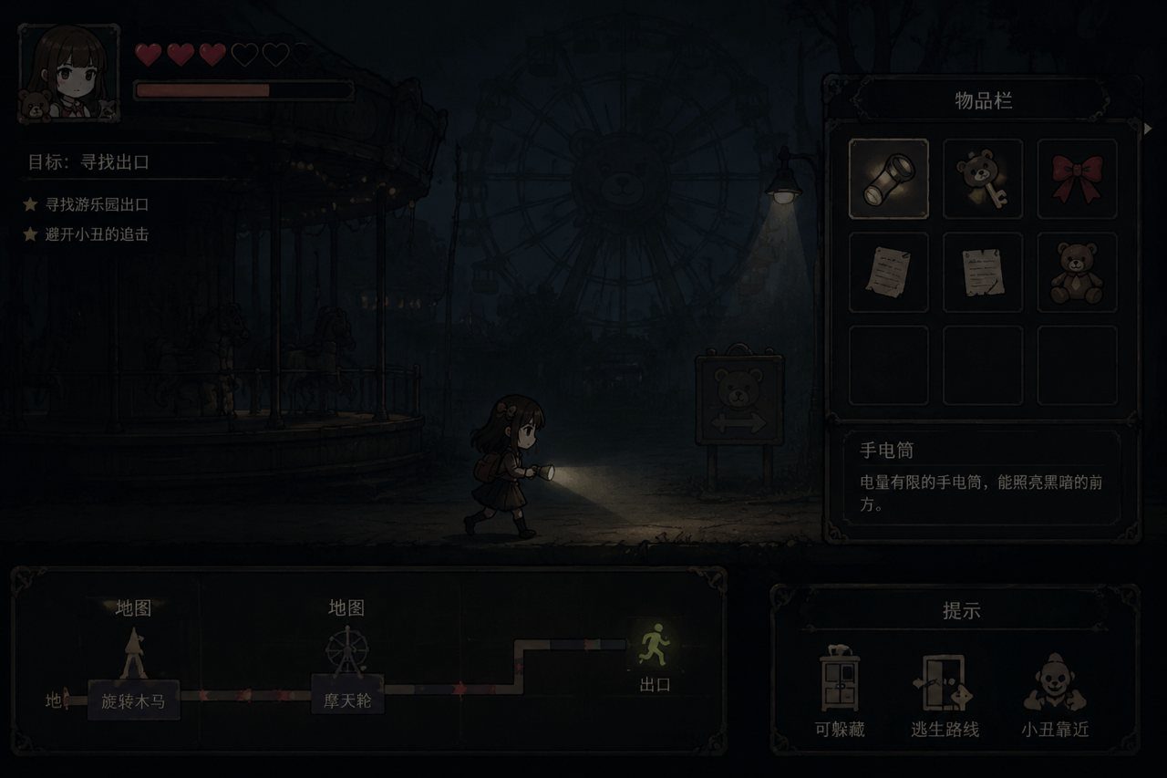 黑暗游乐园 操作界面 展示图 3